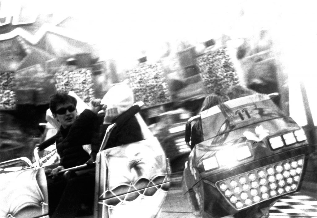 Lomography abgelaufener film expired  Kirmes germany, black and white photography